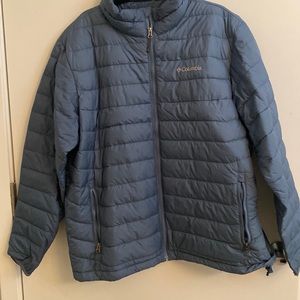 Columbia jacket, XL, light blue